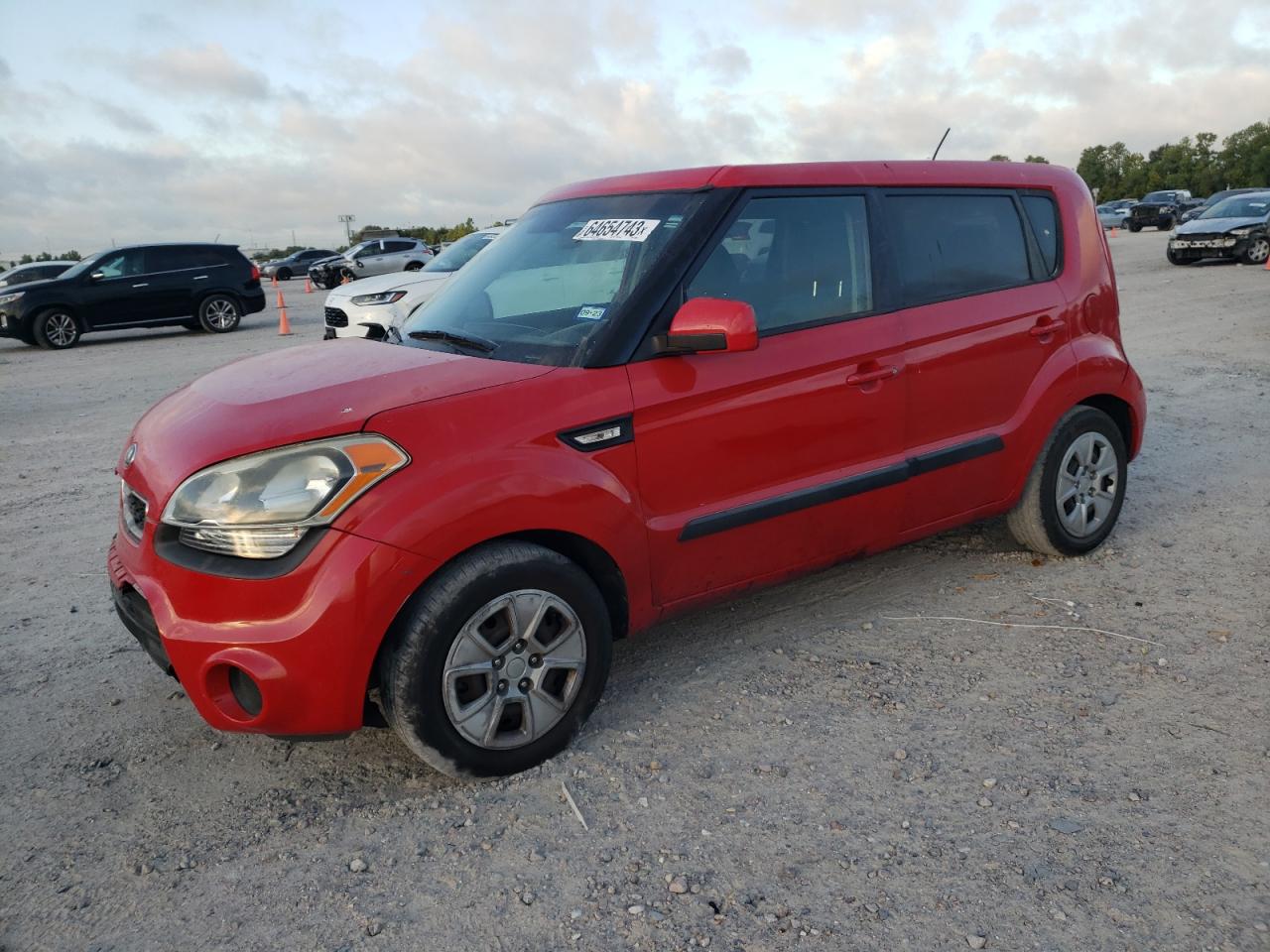 Image 1 of 2013 KIA SOUL  2013 with VIN KNDJT2A56D7633990