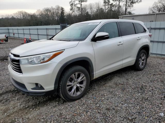 2015 TOYOTA HIGHLANDER LE 2015 image