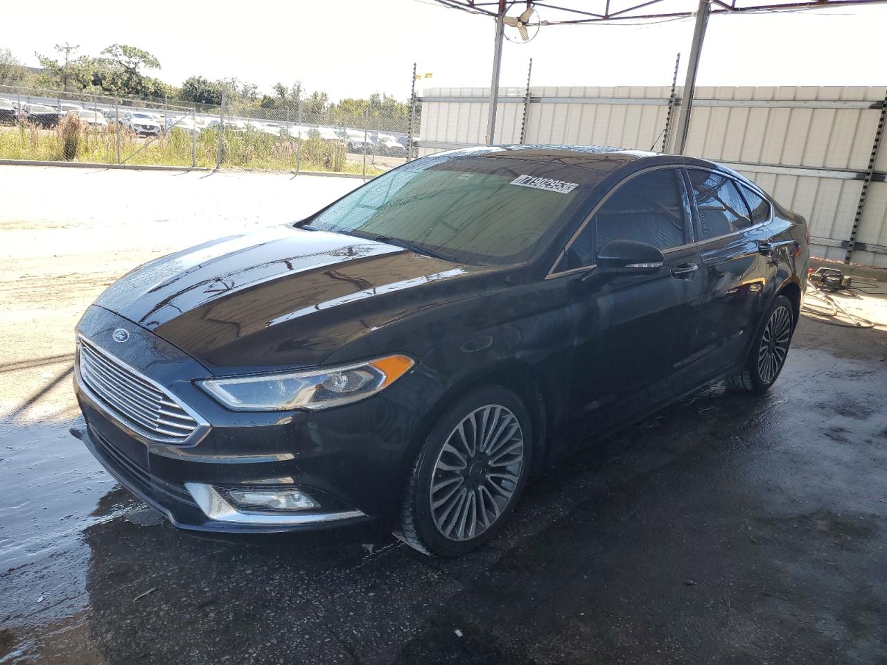 Image 1 of Ford Fusion Se 2017 with VIN 3FA6P0T94HR389114
