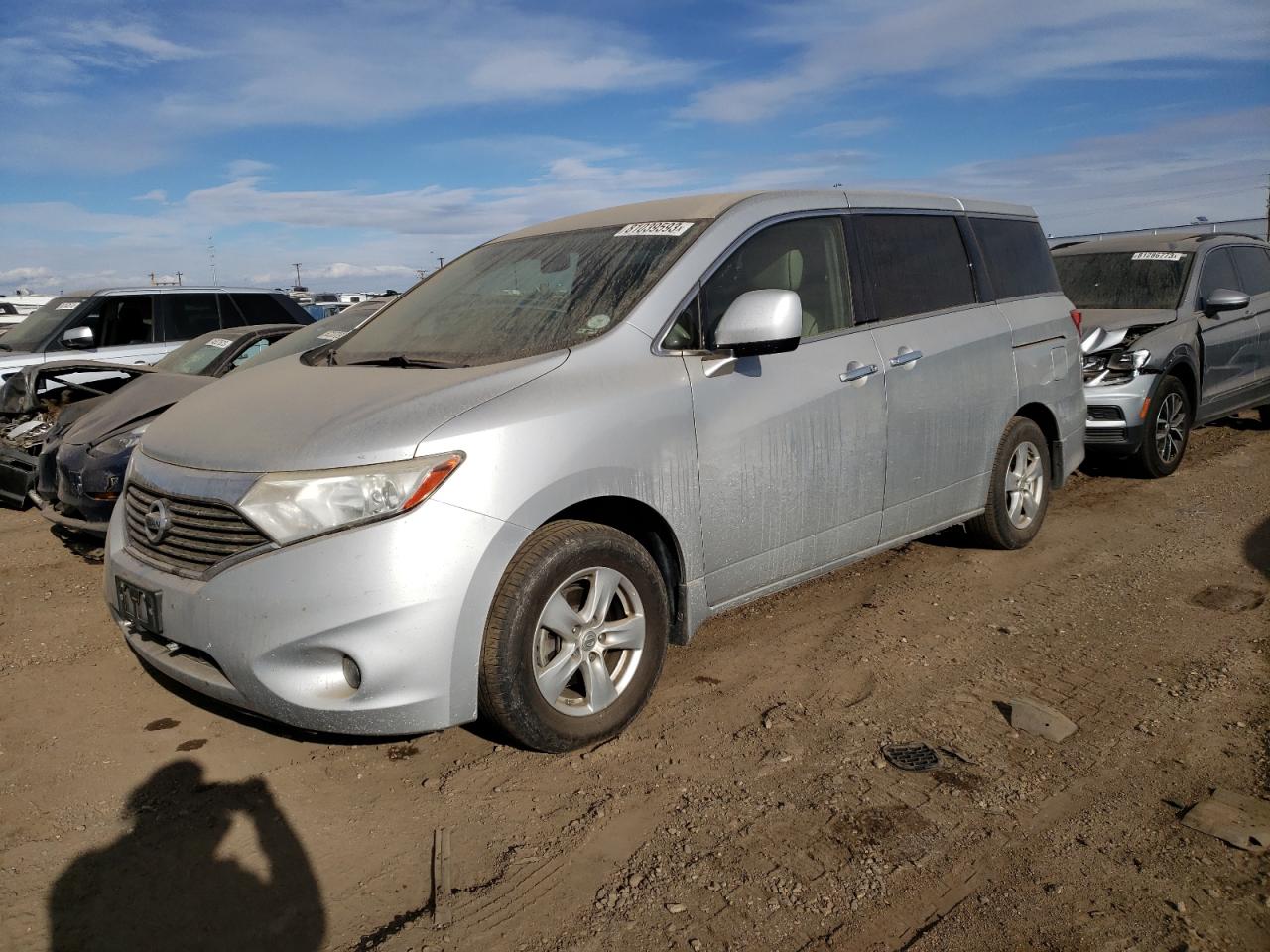 Изображение 1 2013 NISSAN QUEST S 2013 с VIN JN8AE2KP9D9063499