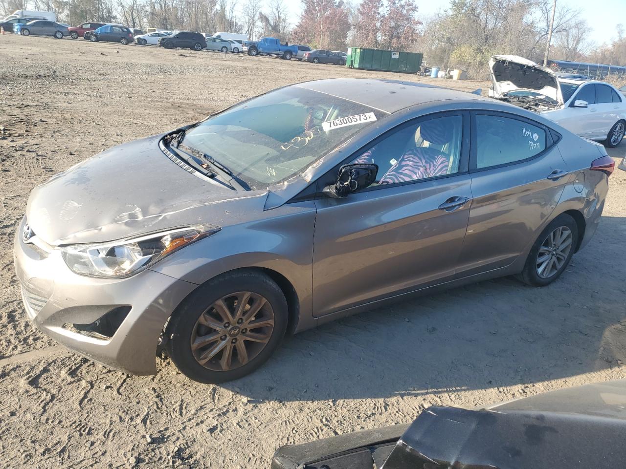 Изображение 1 2015 HYUNDAI ELANTRA SE 2015 с VIN 5NPDH4AEXFH605912