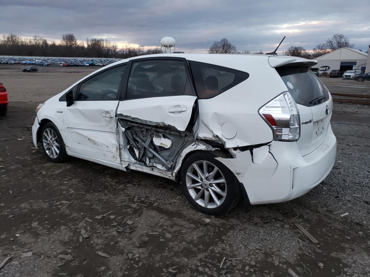 Obraz 2 z 2012 TOYOTA PRIUS V  2012 z VIN JTDZN3EU5C3025291