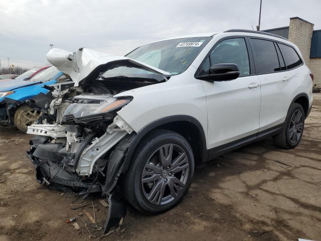 Image 1 of 2022 HONDA PILOT SPORT 2022 with VIN 5FNYF6H36NB017980