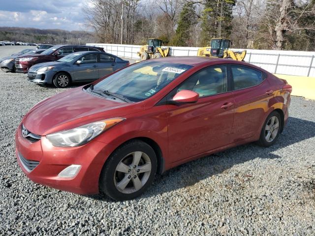 Image 1 of 2012 HYUNDAI ELANTRA GLS 2012 with VIN KMHDH4AE7CU352674