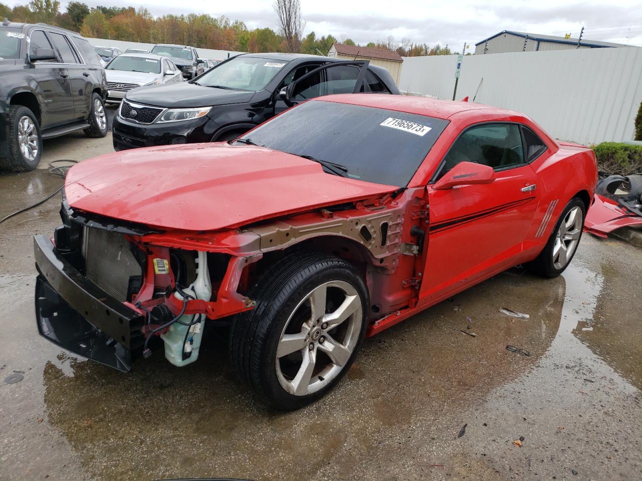 Obraz 1 z 2013 CHEVROLET CAMARO LT 2013 z VIN 2G1FB1E37D9196925