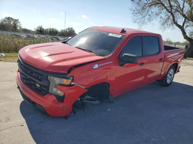 Obraz 1 z 2022 CHEVROLET SILVERADO C1500 CUSTOM 2022 z VIN 1GCPABEK9NZ601959