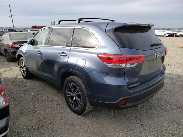 Изображение 2 2019 TOYOTA HIGHLANDER LE 2019 с VIN 5TDZZRFH5KS366650
