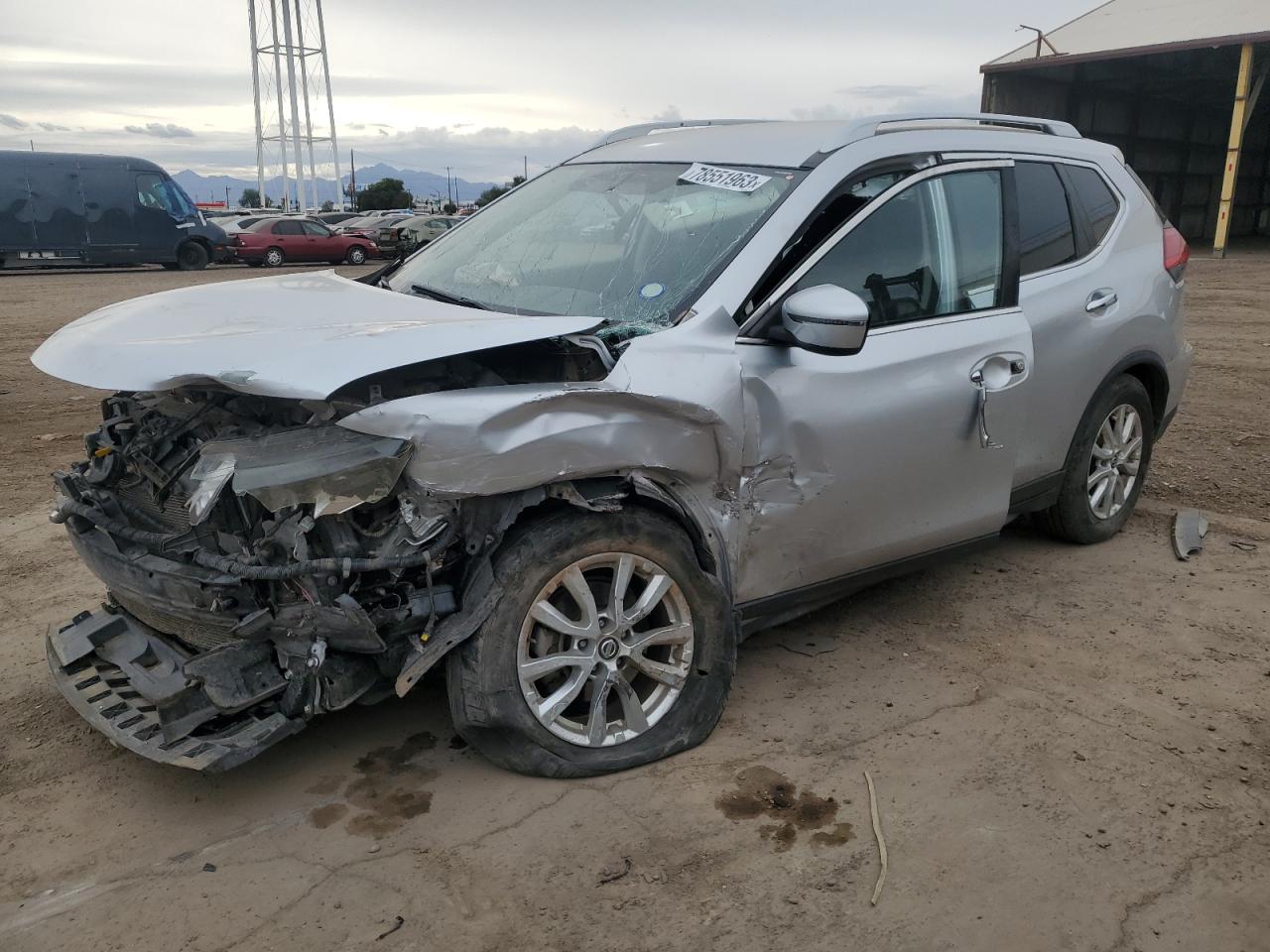 Image 1 of 2017 NISSAN ROGUE S 2017 with VIN JN8AT2MT5HW153207