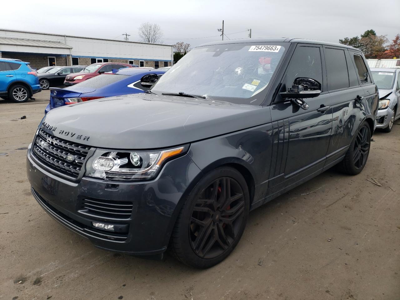 Obraz 1 z 2017 LAND ROVER RANGE ROVER SUPERCHARGED 2017 z VIN SALGS2FE8HA354788