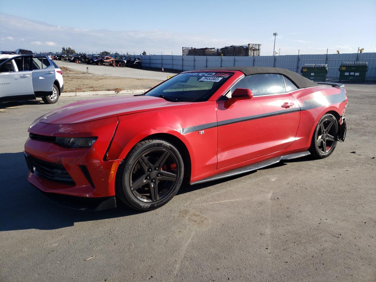 Obraz 1 z 2018 CHEVROLET CAMARO LT 2018 z VIN 1G1FB3DX7J0123351