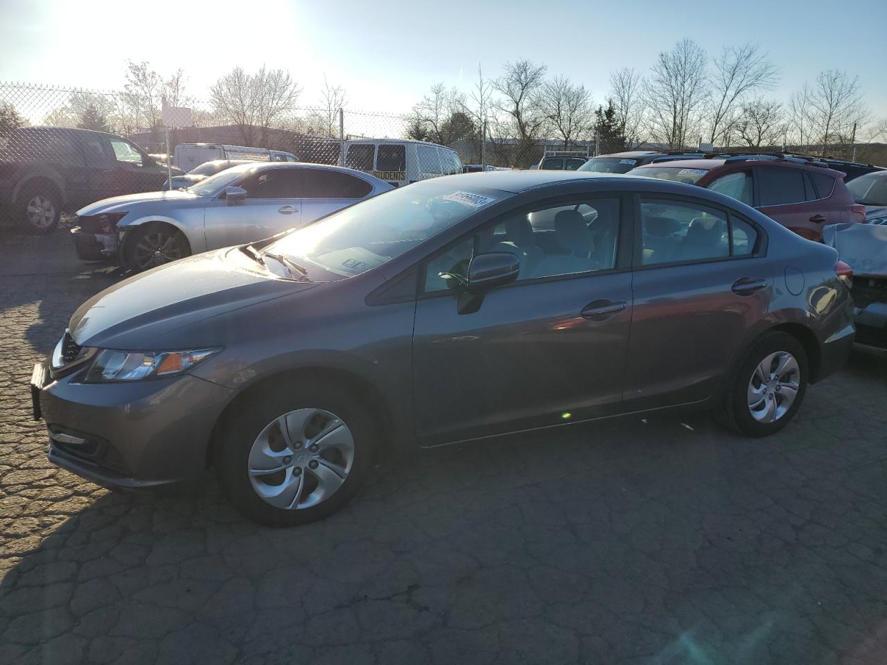 Image 1 of 2015 HONDA CIVIC LX 2015 with VIN 19XFB2F56FE236543