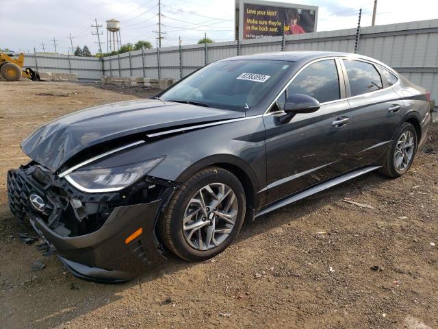 Image 1 of 2022 HYUNDAI SONATA SEL 2022 with VIN KMHL14JA1NA207230