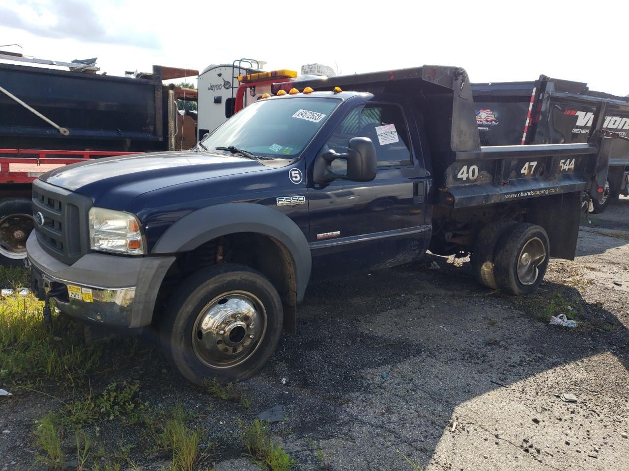 Image 1 of 2005 FORD F550 SUPER DUTY 2005 with VIN 1FDAF57P05EB87667