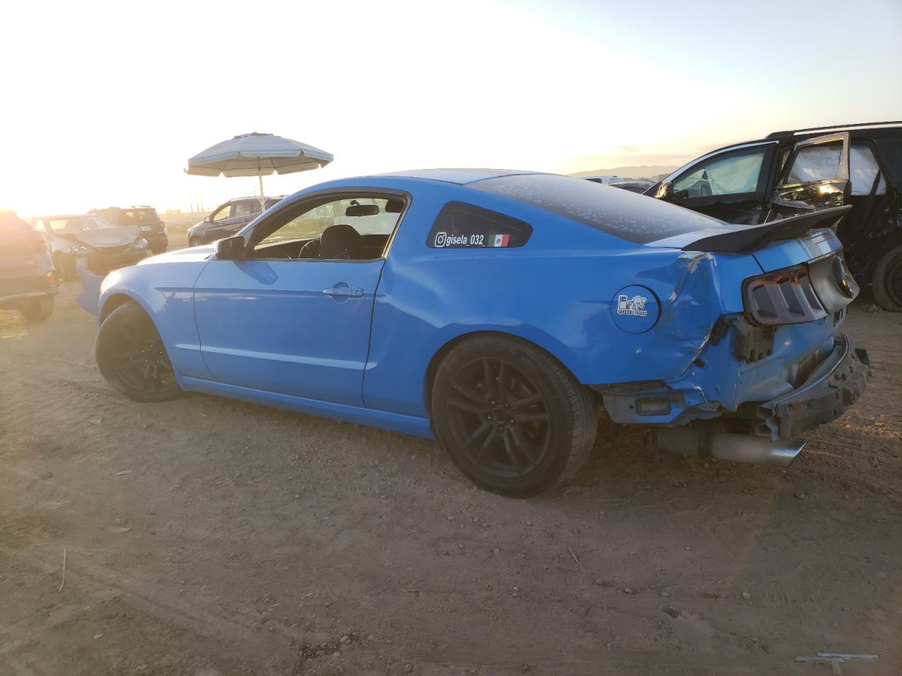 Image 2 of 2014 FORD MUSTANG  2014 with VIN 1ZVBP8AM2E5245703