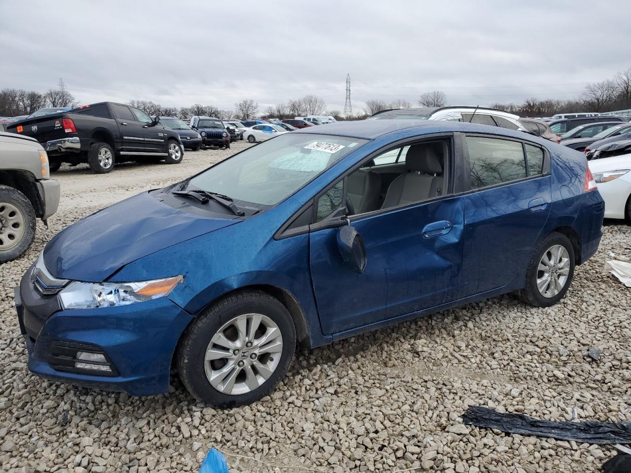 Image 1 of 2013 HONDA INSIGHT EX 2013 with VIN JHMZE2H70DS004368