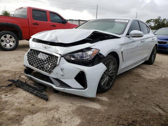 Image 1 of 2019 GENESIS G70 ADVANCED 2019 with VIN KMTG64LA2KU033295