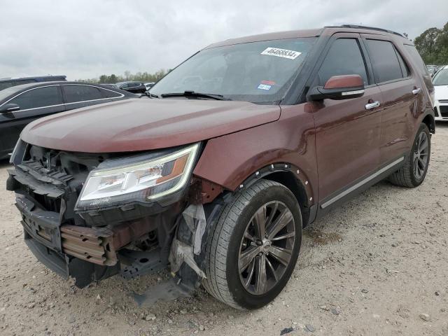 Image 1 of 2018 FORD EXPLORER LIMITED 2018 with VIN 1FM5K7F82JGC13722