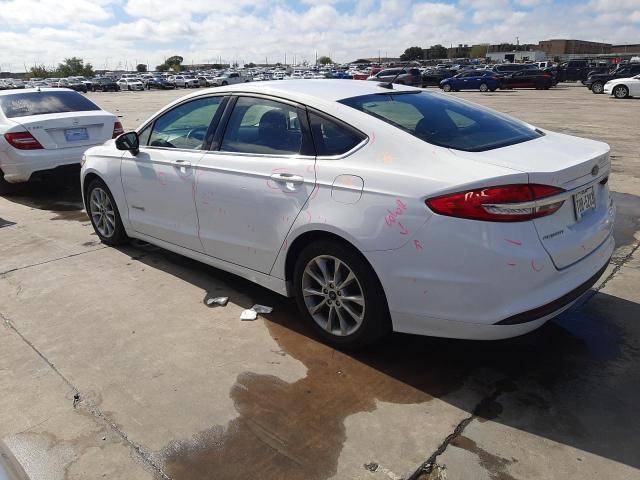 Image 2 of 2017 FORD FUSION SE HYBRID 2017 with VIN 3FA6P0LU6HR384937