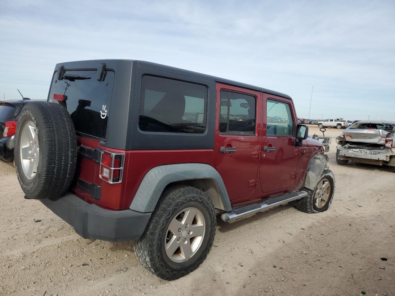 Image 3 of 2011 JEEP WRANGLER UNLIMITED SPORT 2011 with VIN 1J4BA3H1XBL562231