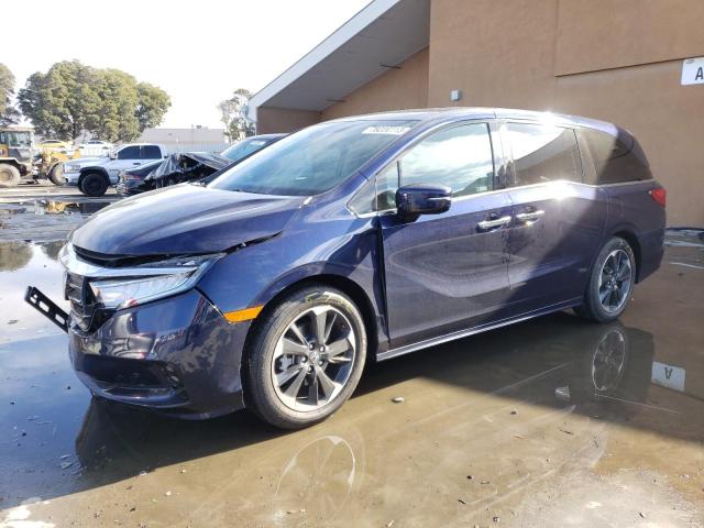 Image 1 of 2023 HONDA ODYSSEY ELITE 2023 with VIN 5FNRL6H92PB046543