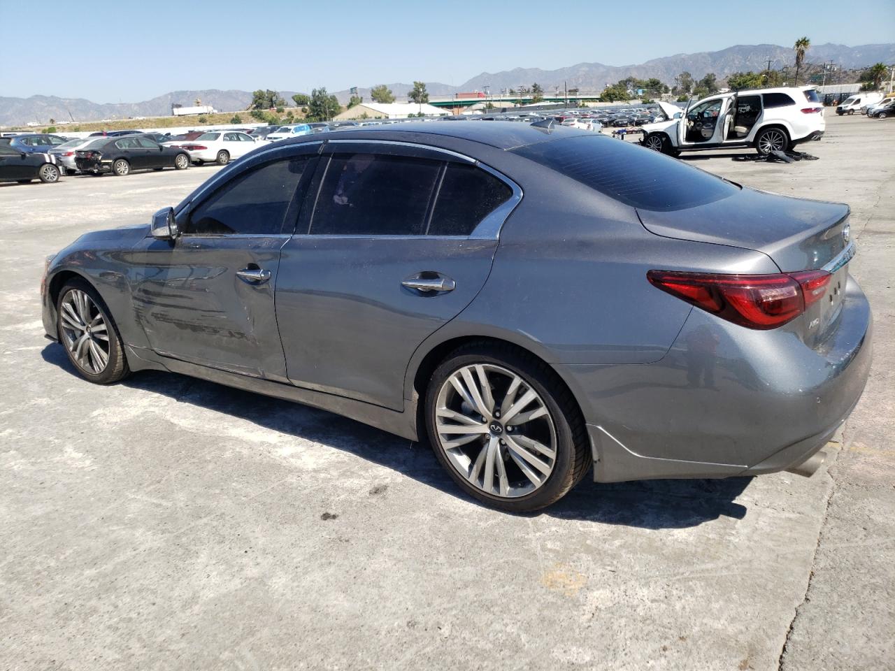 Image 2 of 2019 INFINITI Q50 LUXE 2019 with VIN JN1EV7AR9KM553709