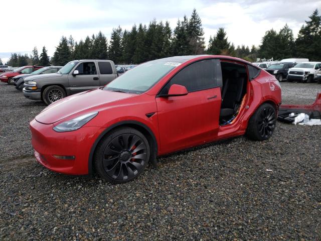 Image 1 of 2021 TESLA MODEL Y  2021 with VIN 5YJYGDEF3MF211798