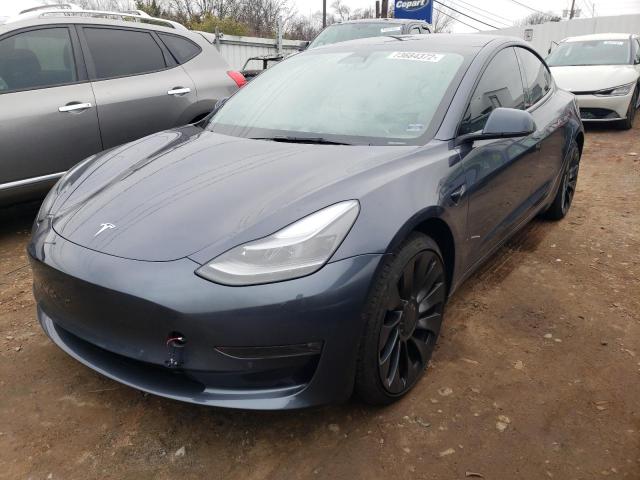 Изображение 1 2022 TESLA MODEL 3  2022 с VIN 5YJ3E1ECXNF359162