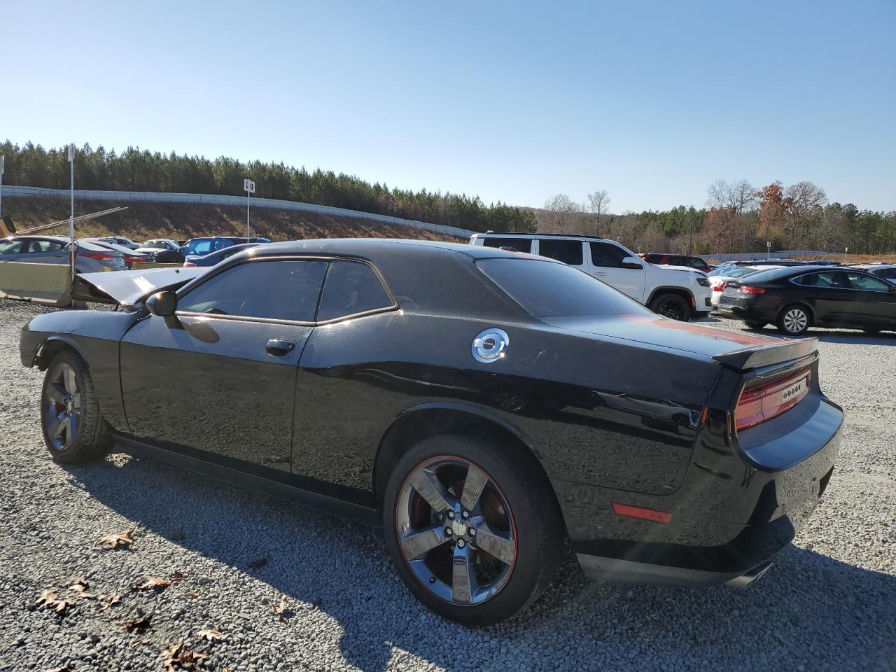 Image 2 of 2014 DODGE CHALLENGER SXT 2014 with VIN 2C3CDYAG2EH163767