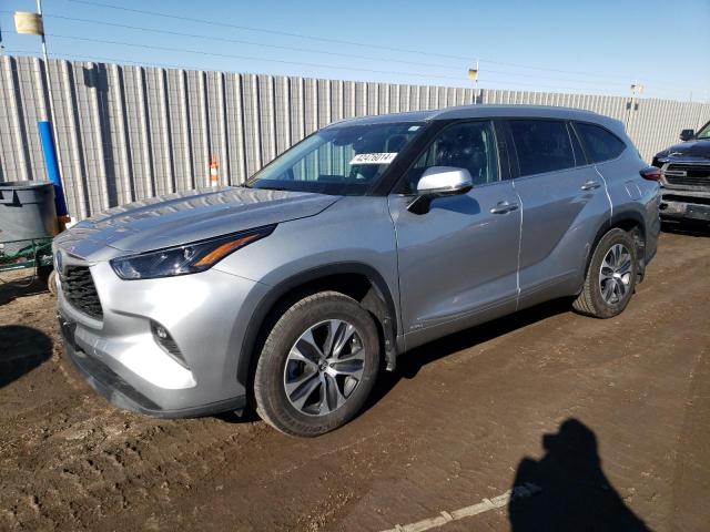 Image 1 of 2023 TOYOTA HIGHLANDER HYBRID XLE 2023 with VIN 5TDKBRCH9PS117513
