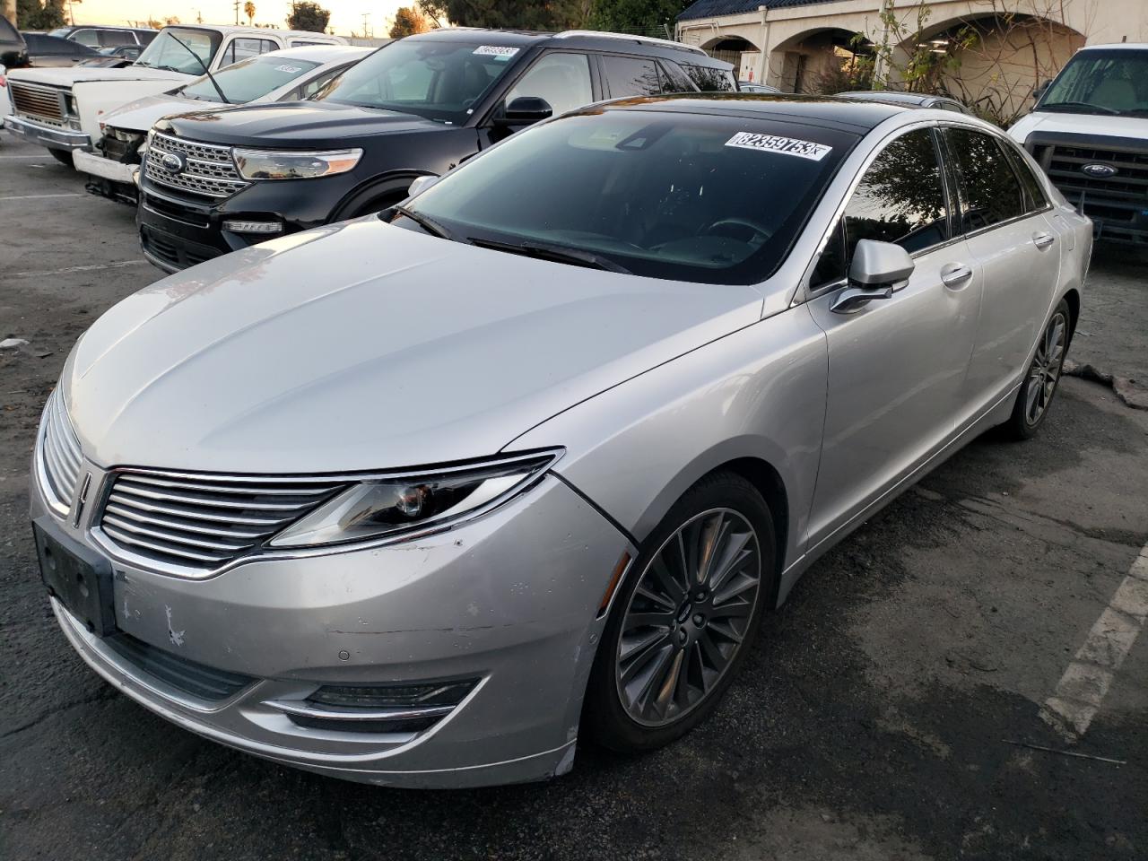 Image 1 of 2013 LINCOLN MKZ HYBRID 2013 with VIN 3LN6L2LU9DR819117