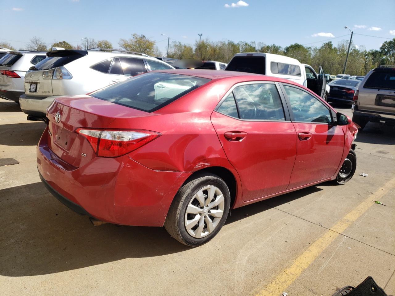 Image 3 of 2014 TOYOTA COROLLA L 2014 with VIN 2T1BURHE3EC209697