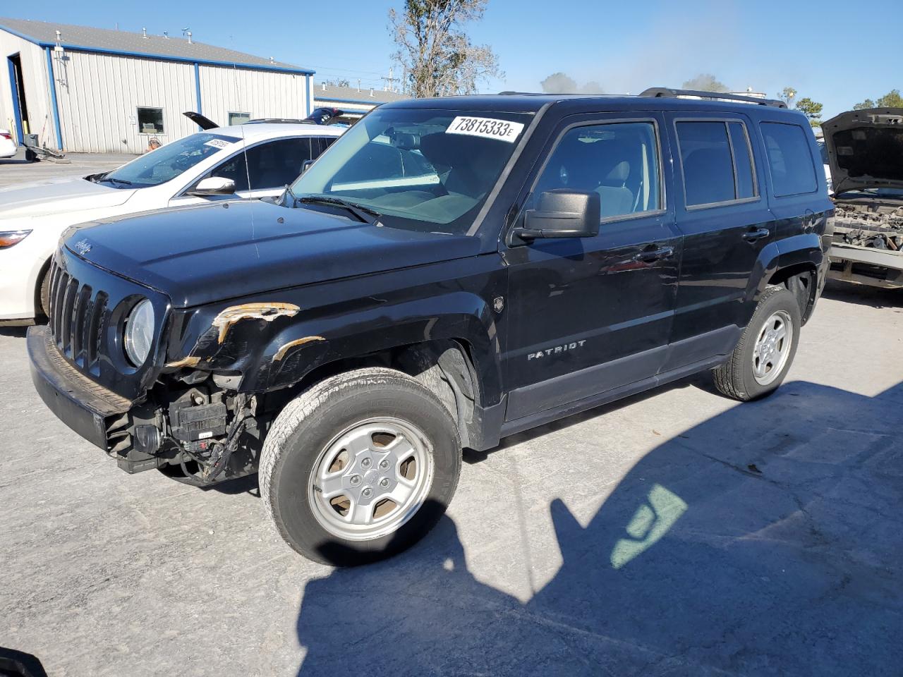 Image 1 of 2016 JEEP PATRIOT SPORT 2016 with VIN 1C4NJRBBXGD741653