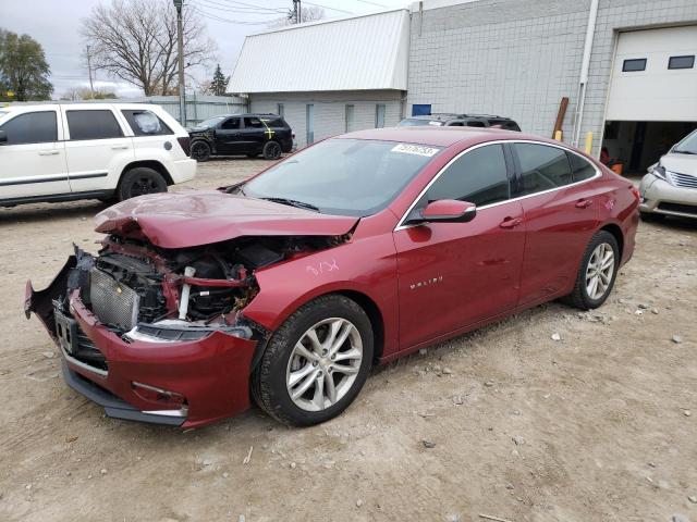 Image 1 of 2018 CHEVROLET MALIBU LT 2018 with VIN 1G1ZD5ST3JF203536