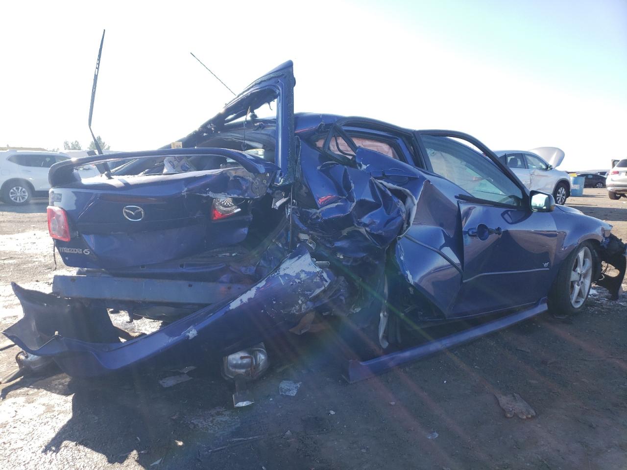 Image 3 of 2005 MAZDA 6 S 2005 with VIN 1YVHP84D055M45305