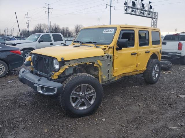 Image 1 of 2019 JEEP WRANGLER UNLIMITED SAHARA 2019 with VIN 1C4HJXEG8KW589166