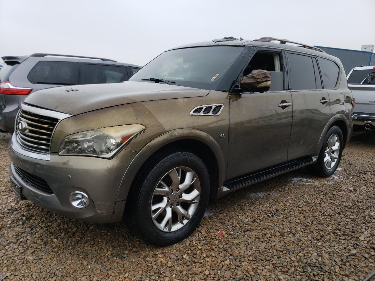 Image 1 of 2014 INFINITI QX80  2014 with VIN JN8AZ2NC0E9351992