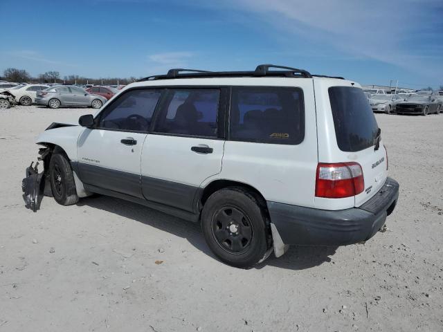 Image 2 of 2002 SUBARU FORESTER L 2002 with VIN JF1SF63592H730663