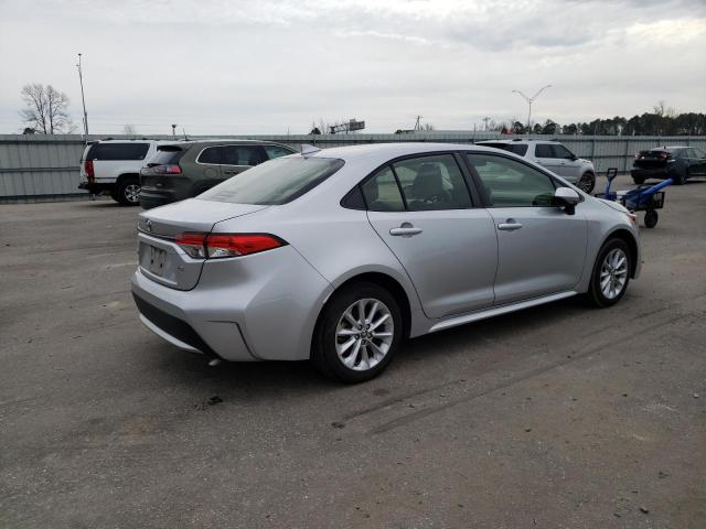 Image 3 of 2021 TOYOTA COROLLA LE 2021 with VIN JTDVPMAE3MJ119390