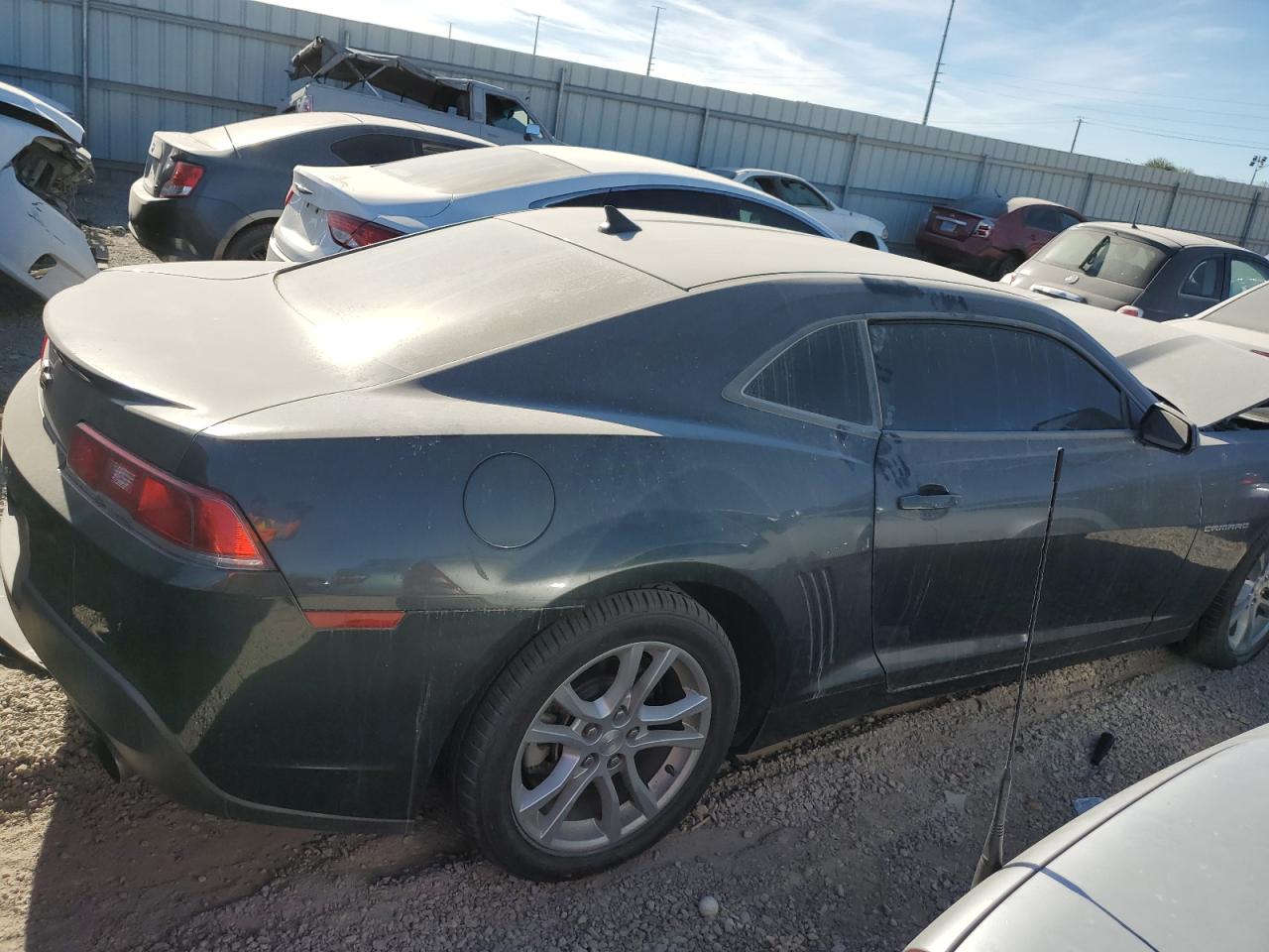 Image 3 of 2015 CHEVROLET CAMARO LS 2015 with VIN 2G1FB1E31F9169075