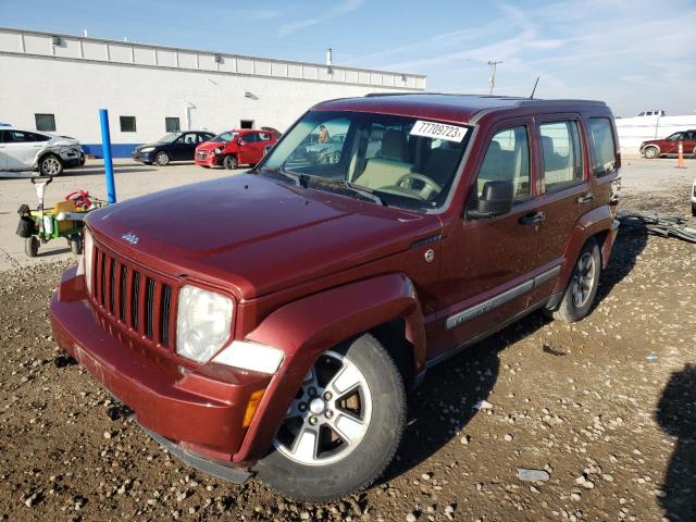 Image 1 of 2008 JEEP LIBERTY SPORT 2008 with VIN 1J8GN28K28W105285