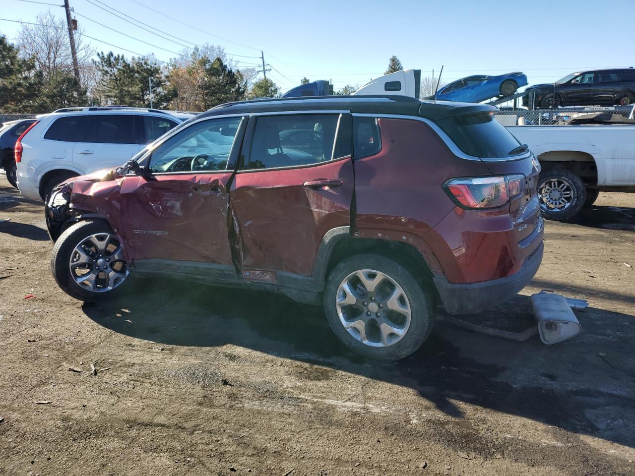 Image 2 of 2020 JEEP COMPASS LIMITED 2020 with VIN 3C4NJDCB0LT204019
