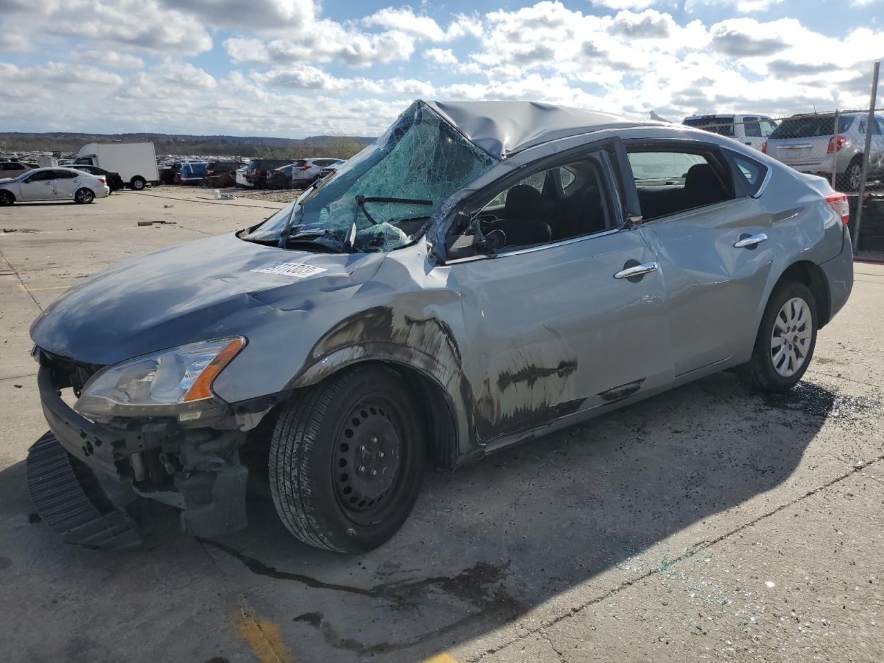 Image 1 of 2014 NISSAN SENTRA S 2014 with VIN 3N1AB7APXEY321661
