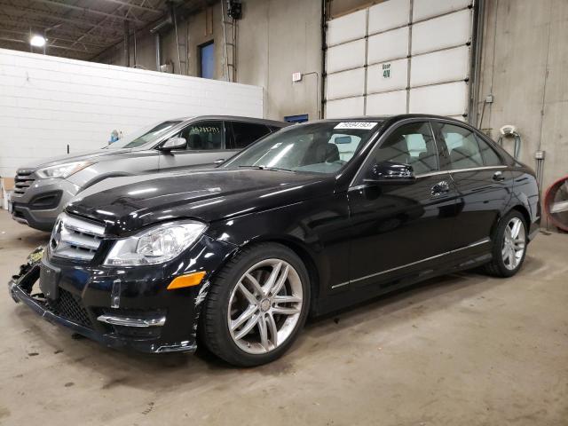 Image 1 of 2013 MERCEDES-BENZ C 300 4MATIC 2013 with VIN WDDGF8AB6DR288514