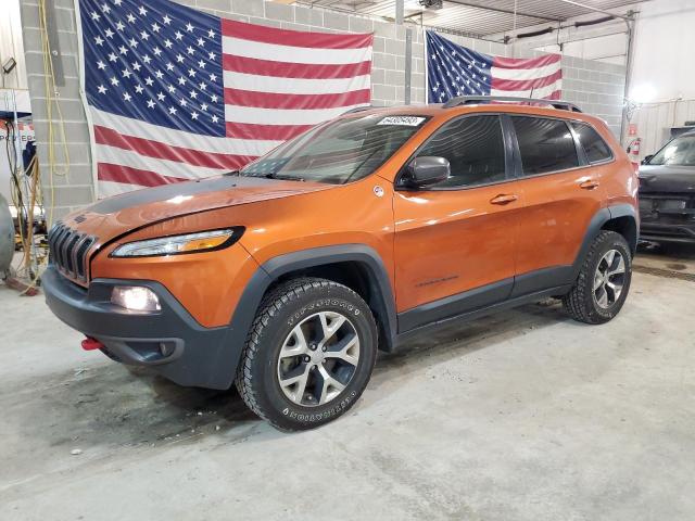 Image 1 of 2015 JEEP CHEROKEE TRAILHAWK 2015 with VIN 1C4PJMBS3FW777621