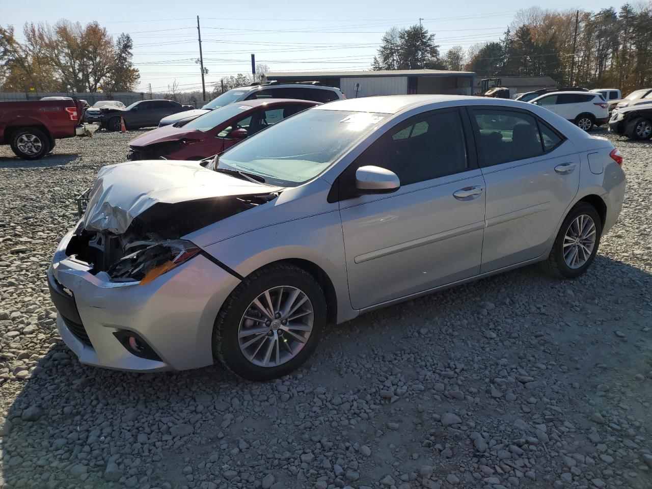 Image 1 of 2014 TOYOTA COROLLA L 2014 with VIN 5YFBURHE6EP129620