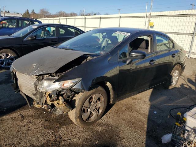 Image 1 of 2014 HONDA CIVIC LX 2014 with VIN 2HGFB2F55EH508908