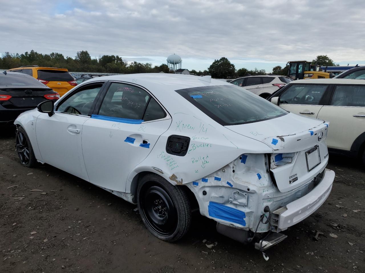 Image 2 of 2020 LEXUS IS 300 F-SPORT 2020 with VIN JTHGA1D24L5106647