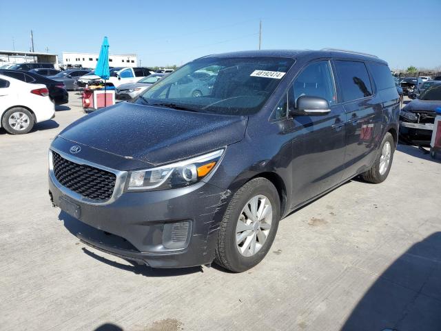Image 1 of 2016 KIA SEDONA LX 2016 with VIN KNDMB5C15G6204247