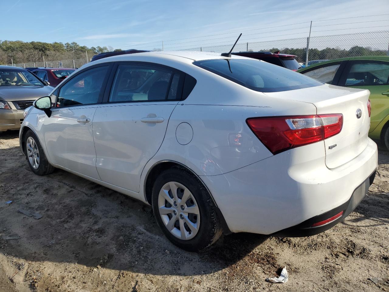Image 2 of 2015 KIA RIO LX 2015 with VIN KNADM4A38F6443554