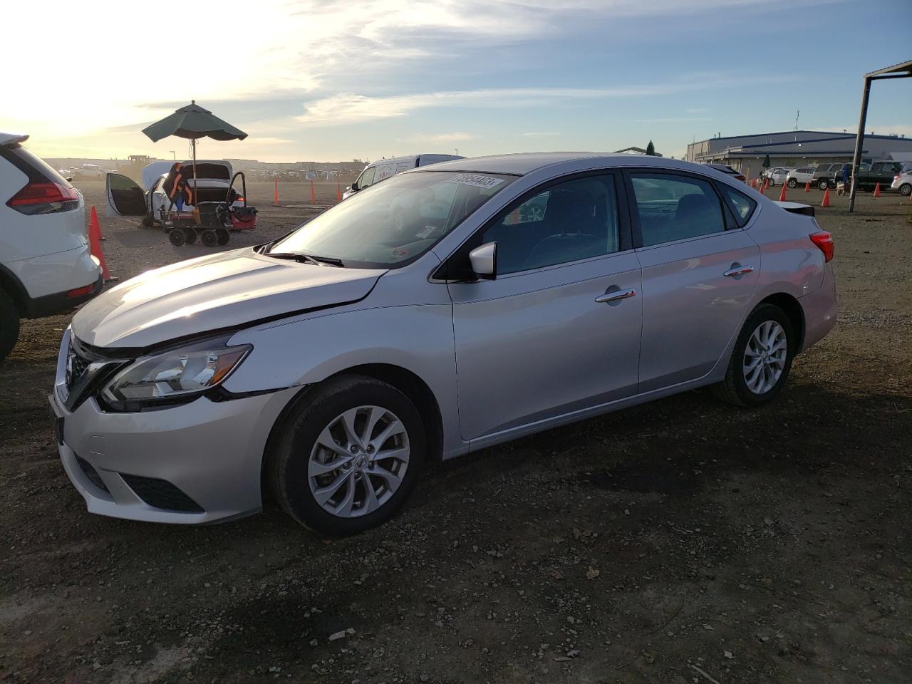 Изображение 1 2018 NISSAN SENTRA S 2018 с VIN 3N1AB7AP4JY292376